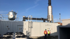 The unit enables waste heat from natural gas combustion to be captured and 'recycled'